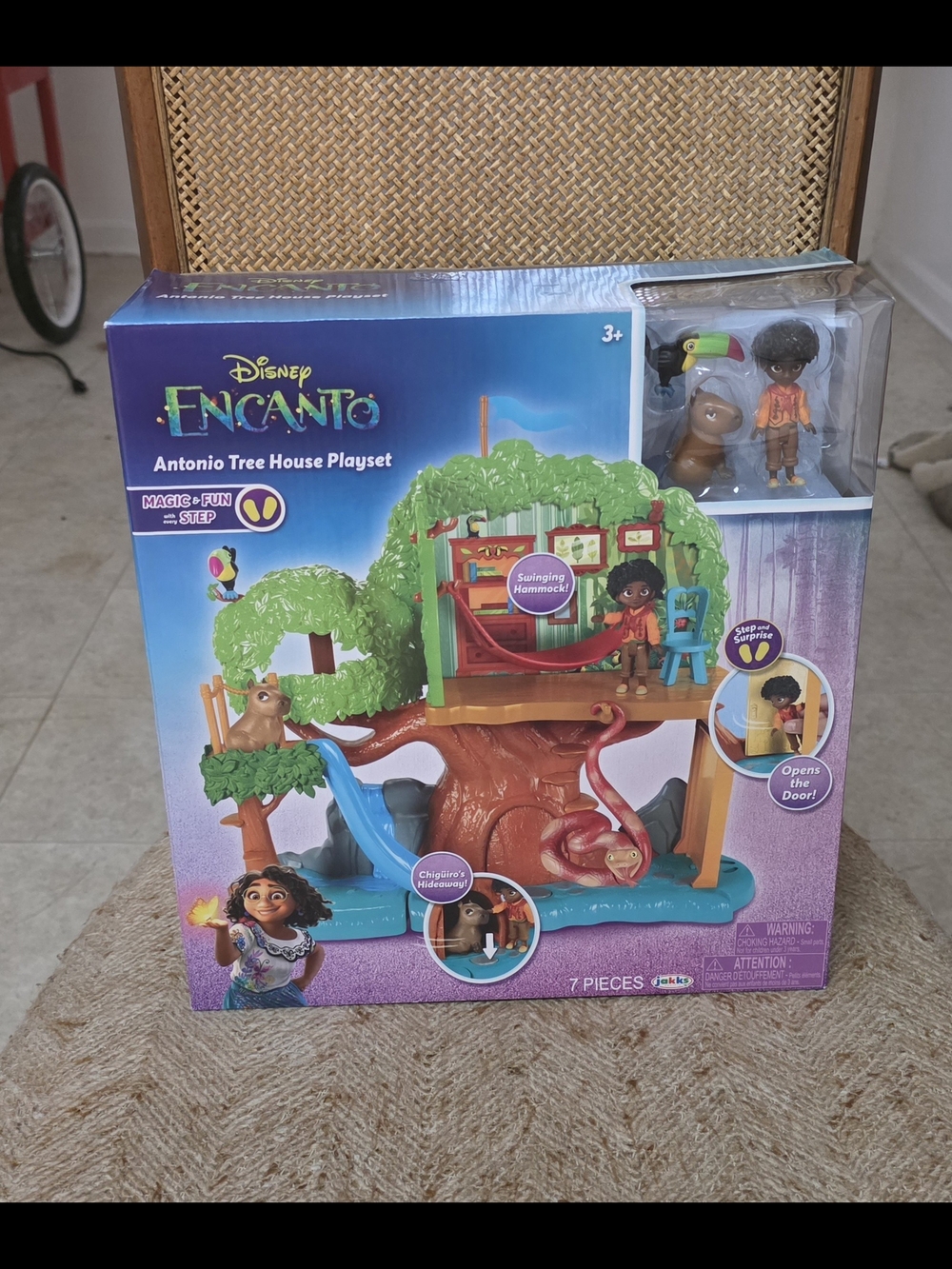 Disney Encanto Antonio Tree House Playset - Green, Brown, Blue